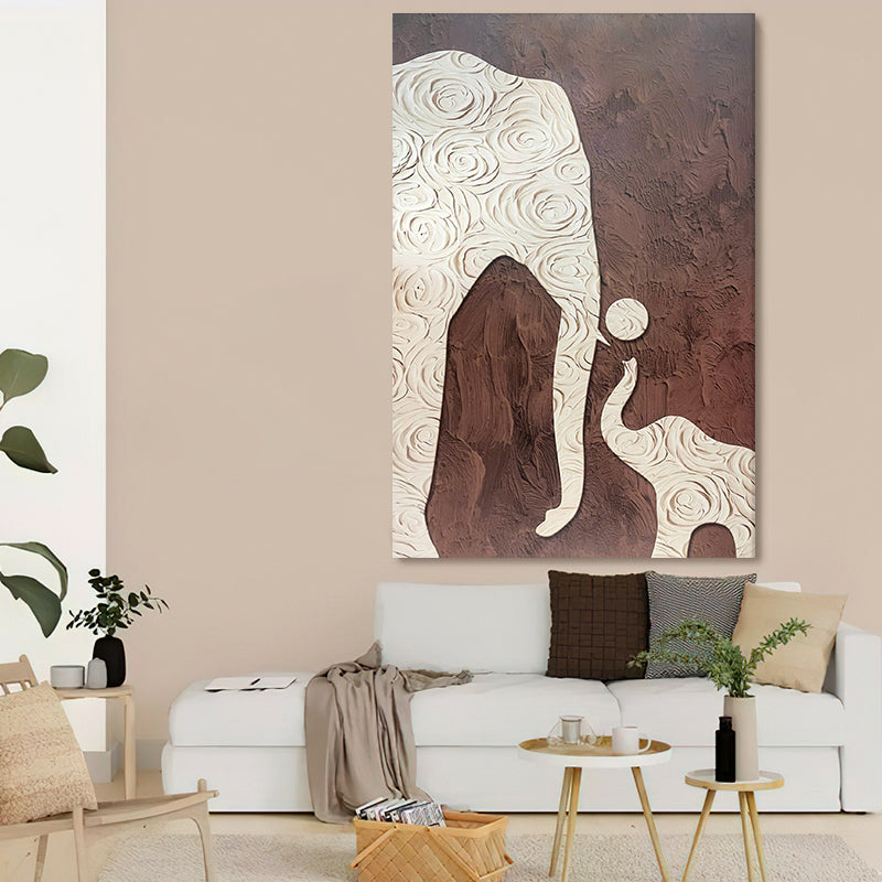 Animal Minimalist Textured Painting #AMTP0004