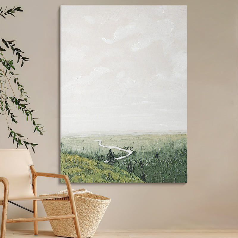 Landscape Minimalist Oil Painting #LMOP0007