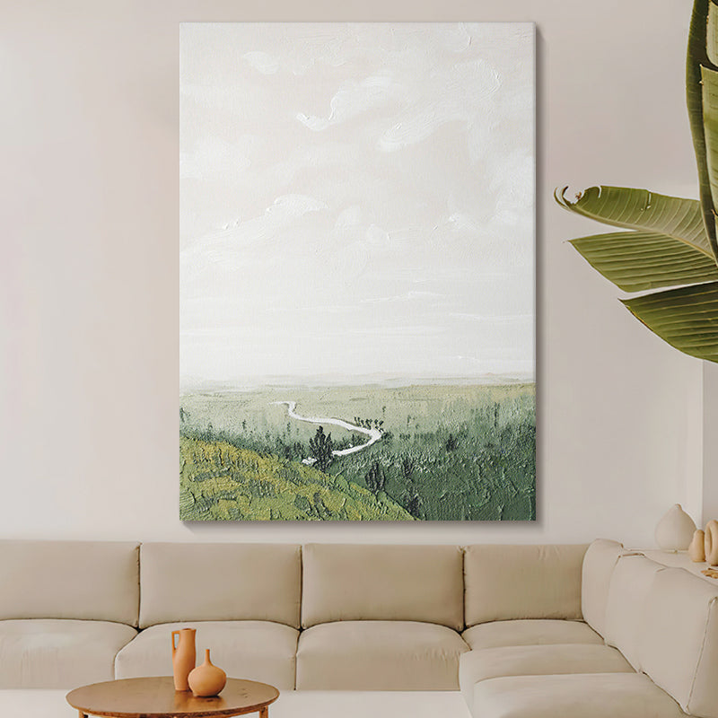 Landscape Minimalist Oil Painting #LMOP0007