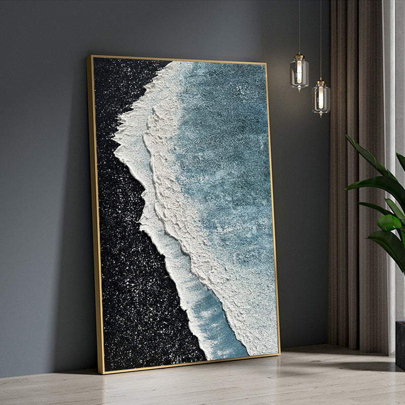 Ocean Wave Textured Painting #OWTP0016