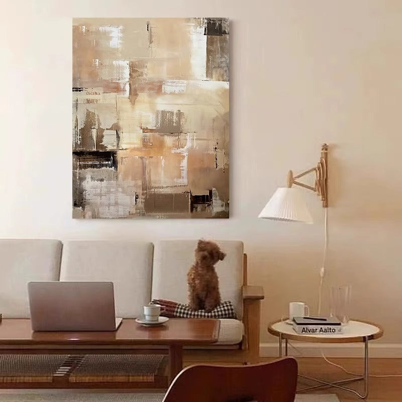 Abstract Minimalist Oil Painting #AMOP0037