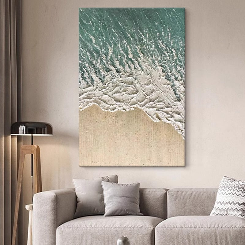 Ocean Wave Textured Painting #OWTP0038