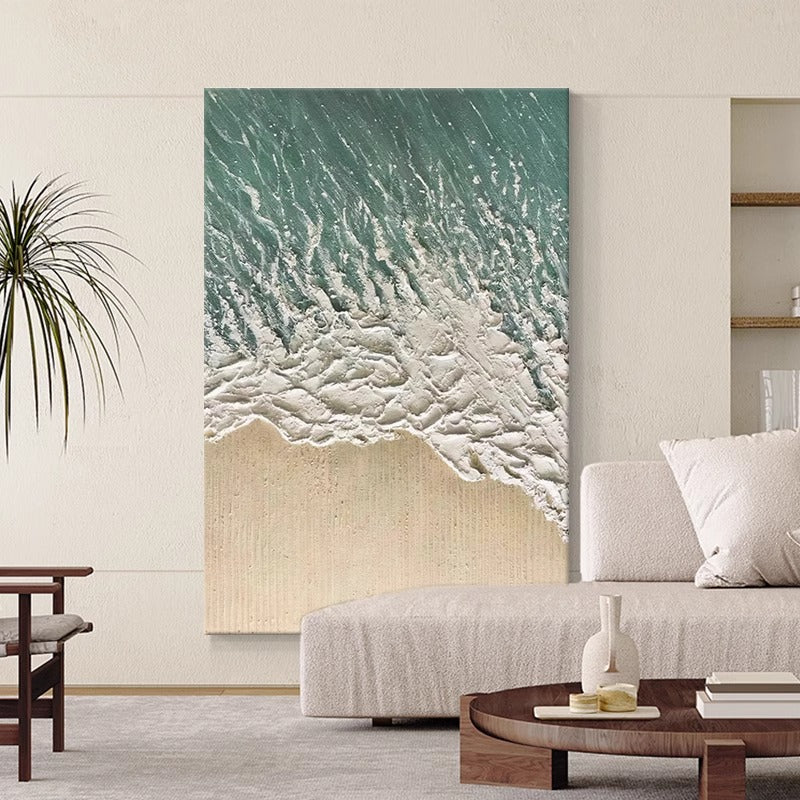 Ocean Wave Textured Painting #OWTP0038
