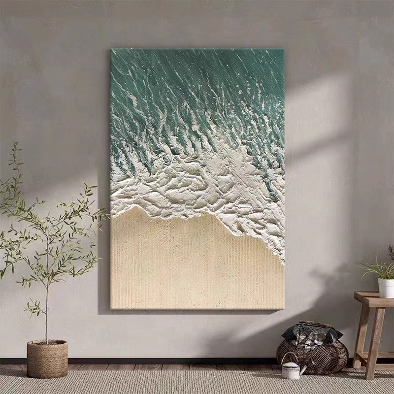 Ocean Wave Textured Painting #OWTP0038