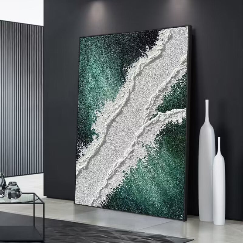 Ocean Wave Textured Painting #OWTP0044