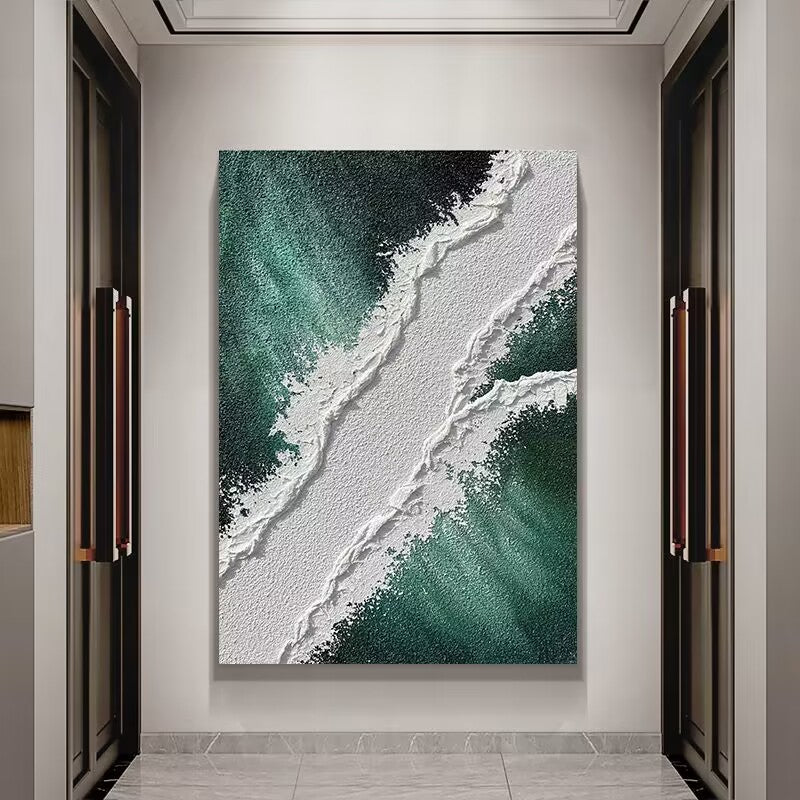 Ocean Wave Textured Painting #OWTP0044