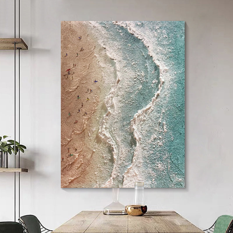 Ocean Wave Textured Painting #OWTP0045