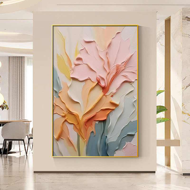 Flower Abstract Textured Painting #FATP0050