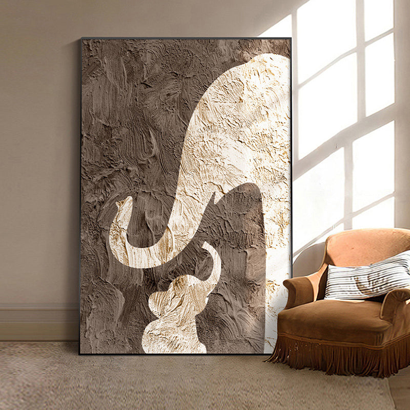 Animal Minimalist Textured Painting #AMTP0059