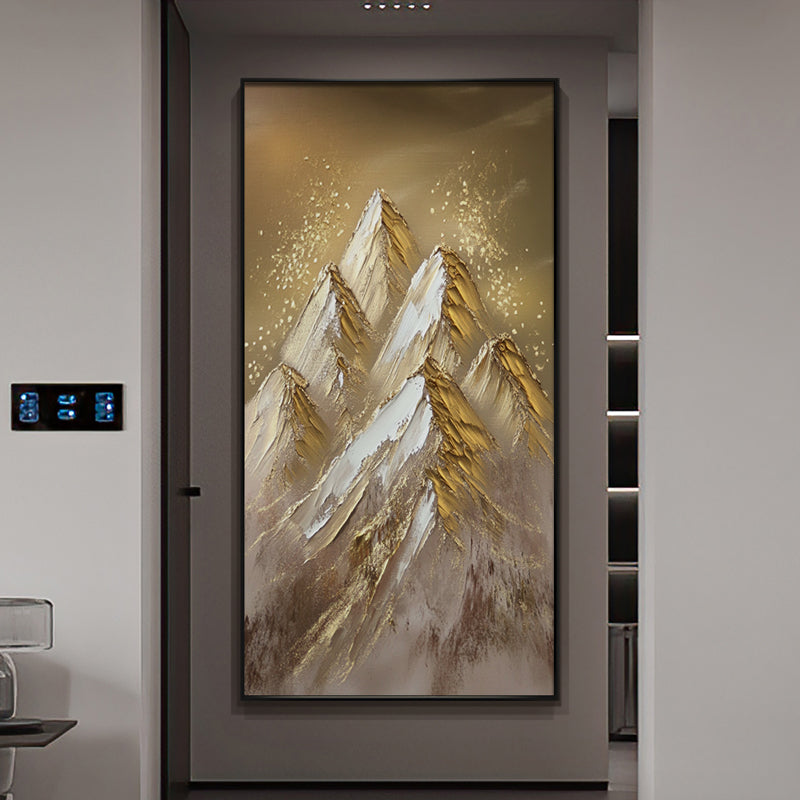 Landscape Mountain Textured Painting #LMTP0062