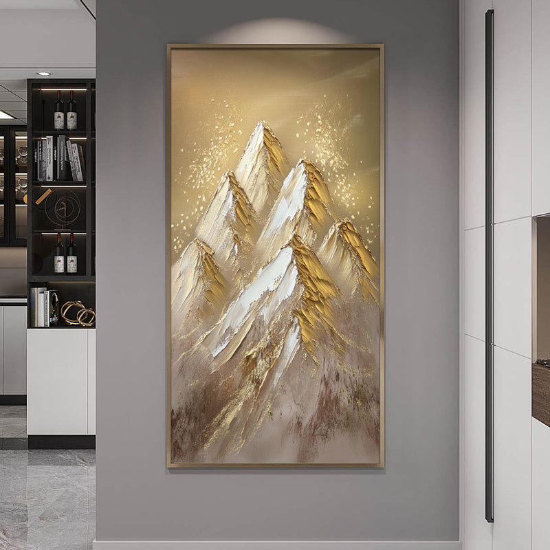 Landscape Mountain Textured Painting #LMTP0062