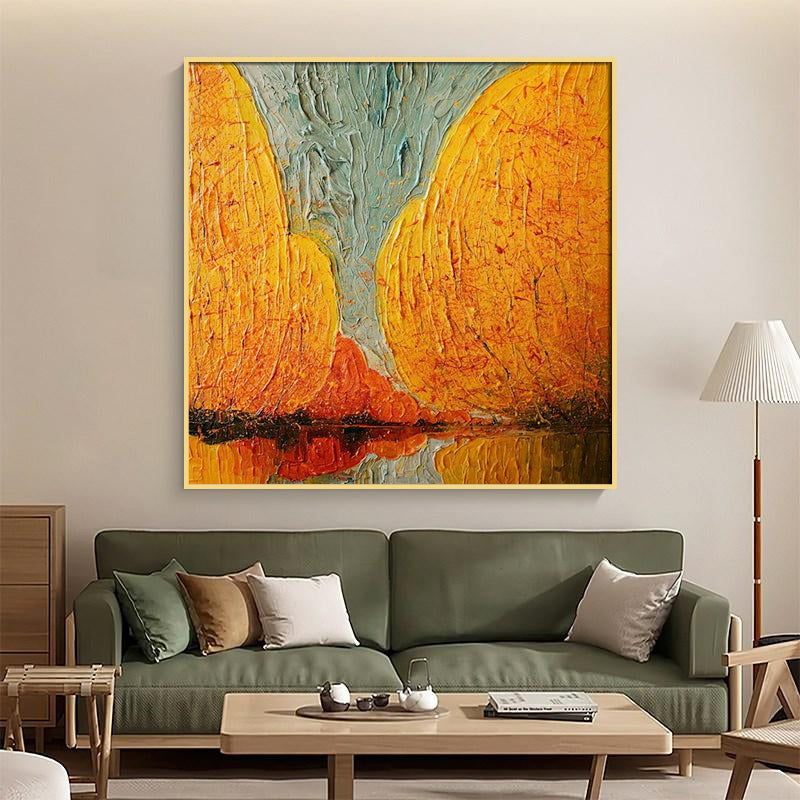 Abstract Minimalist Oil Painting #AMOP0067