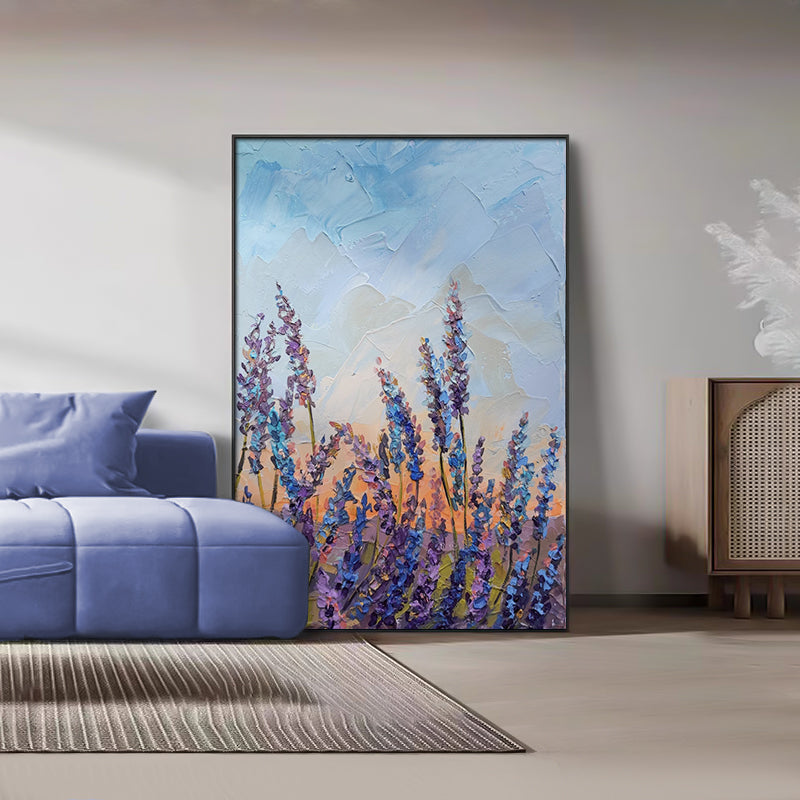Flower Minimalist Textured Painting #FMTP0070