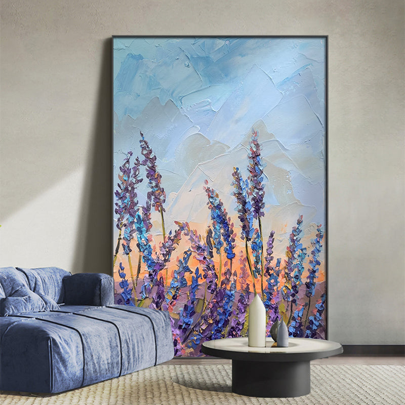 Flower Minimalist Textured Painting #FMTP0070