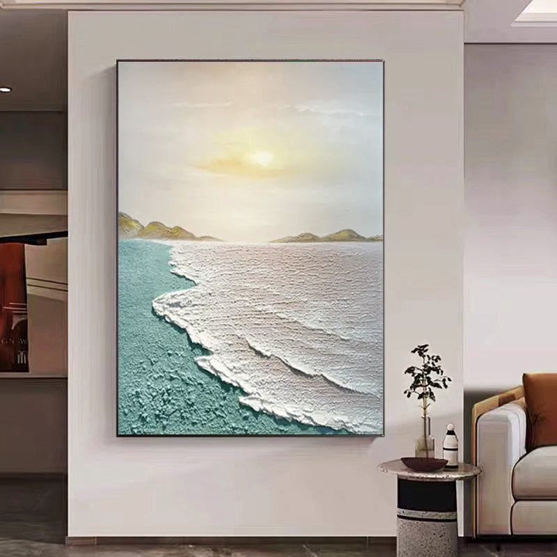 Ocean Wave Textured Painting #OWTP0084
