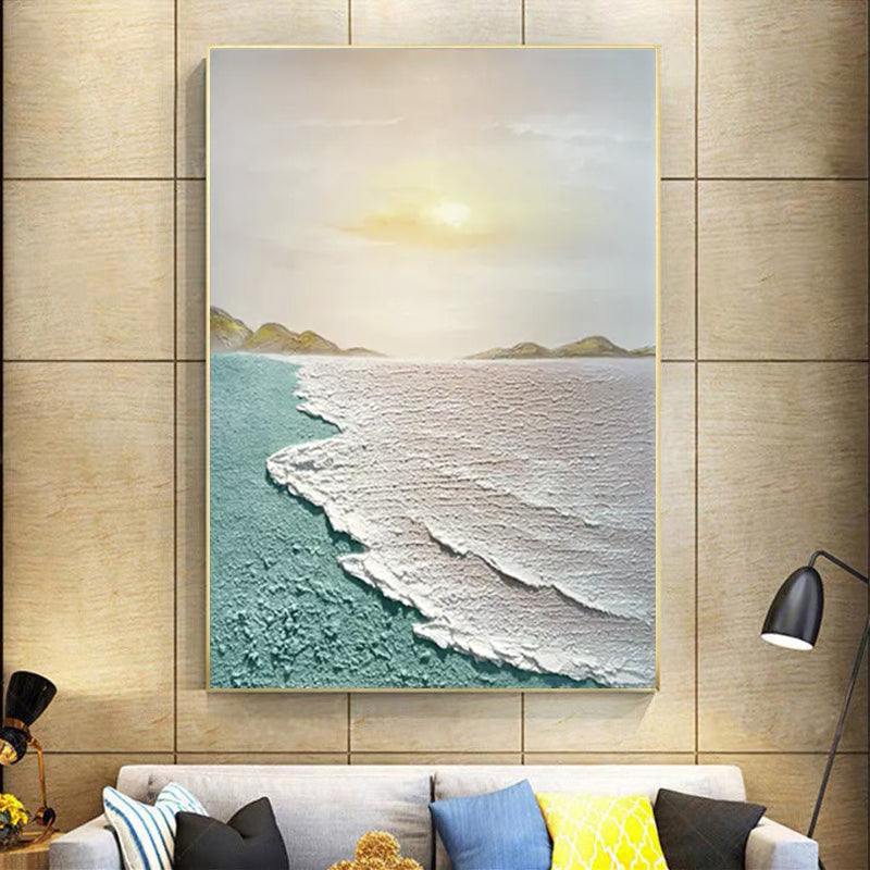 Ocean Wave Textured Painting #OWTP0084