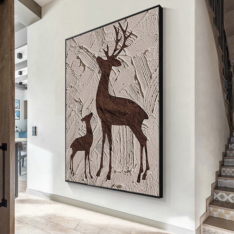Animal Minimalist Textured Painting #AMTP0093