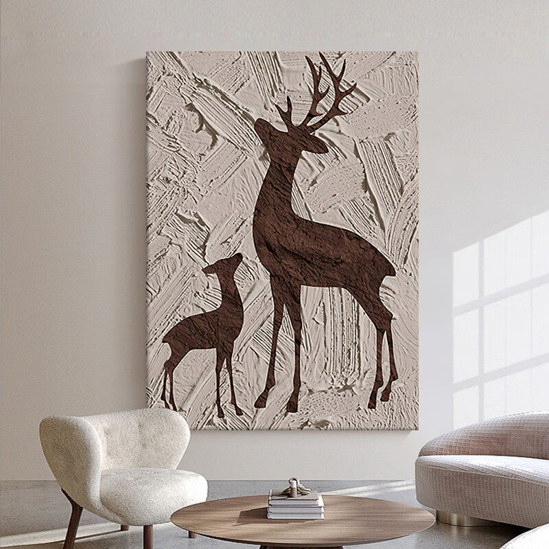 Animal Minimalist Textured Painting #AMTP0093