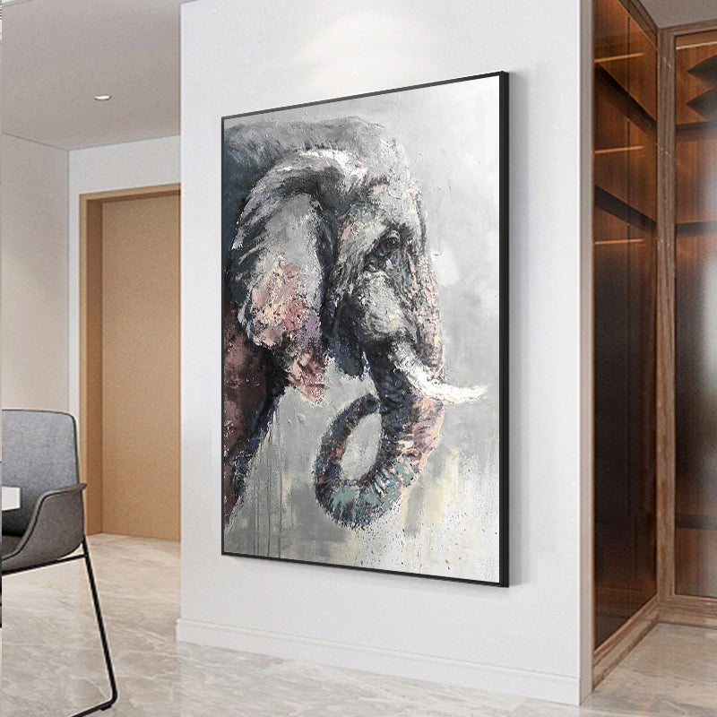 Animal Minimalist Oil Painting #AMOP0095