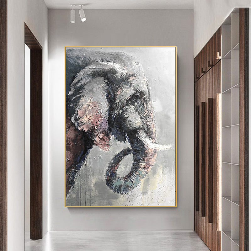 Animal Minimalist Oil Painting #AMOP0095