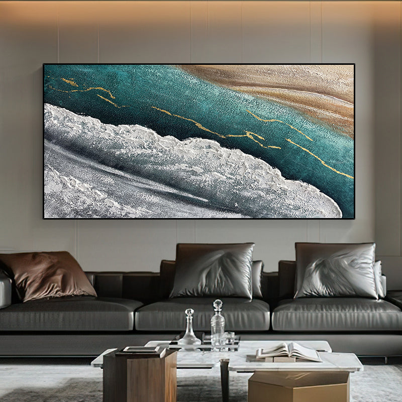 Ocean Wave Textured Painting #OWTP0103