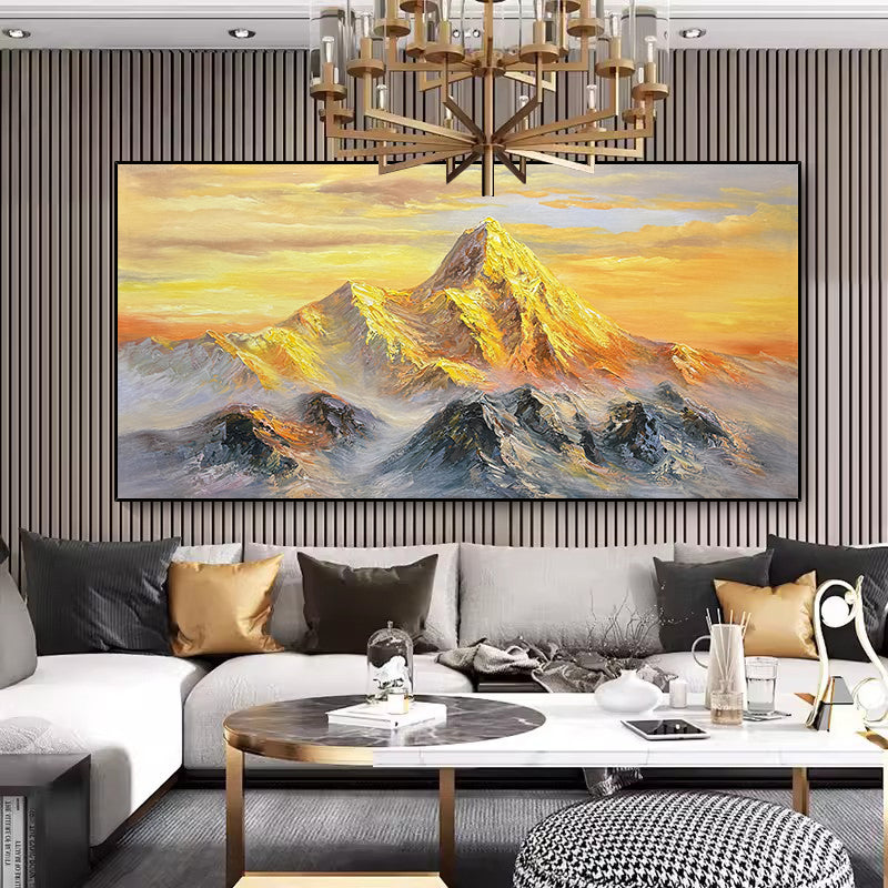 Landscape Mountain Oil Painting #LMOP0111