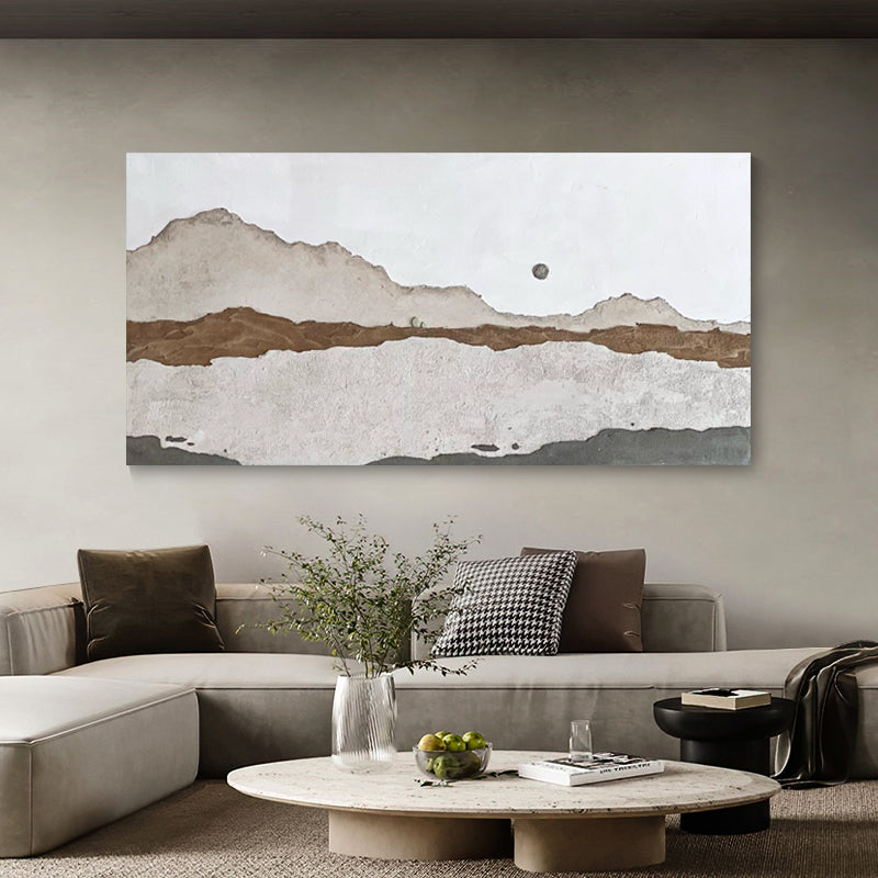 Landscape Mountain Textured Painting #LMTP0123