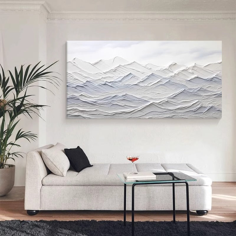 Landscape Mountain Textured Painting #LMTP0125