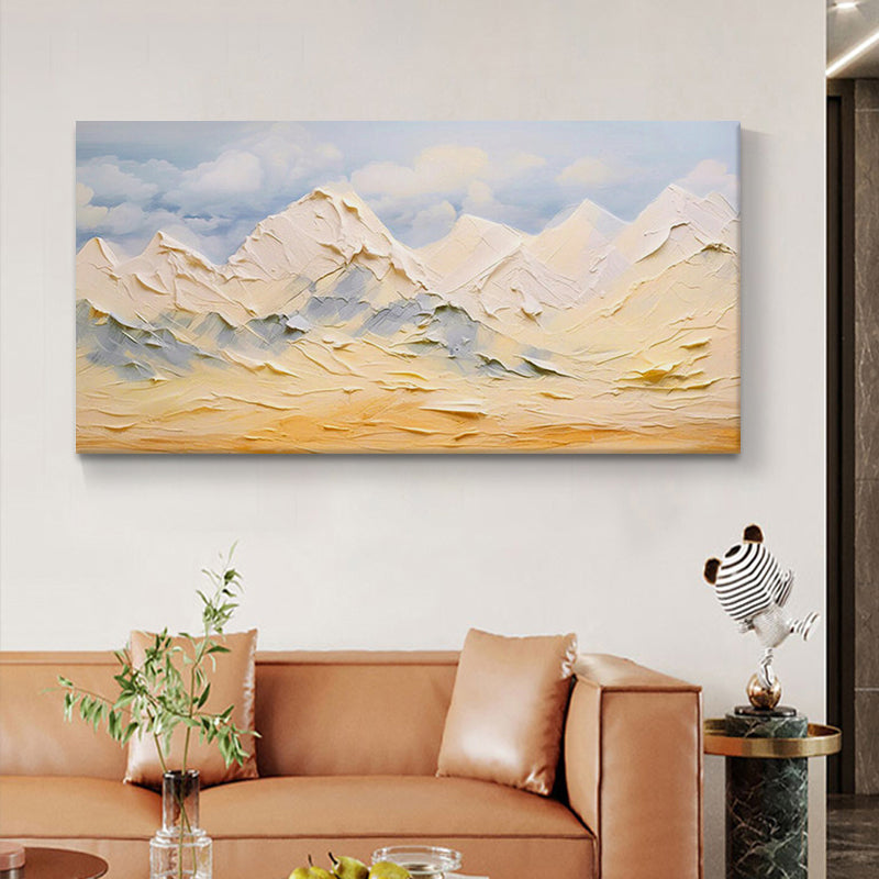 Landscape Mountain Textured Painting #LMTP0126