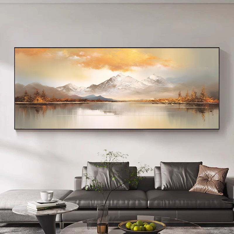 Landscape Mountain Oil Painting #LMOP0129
