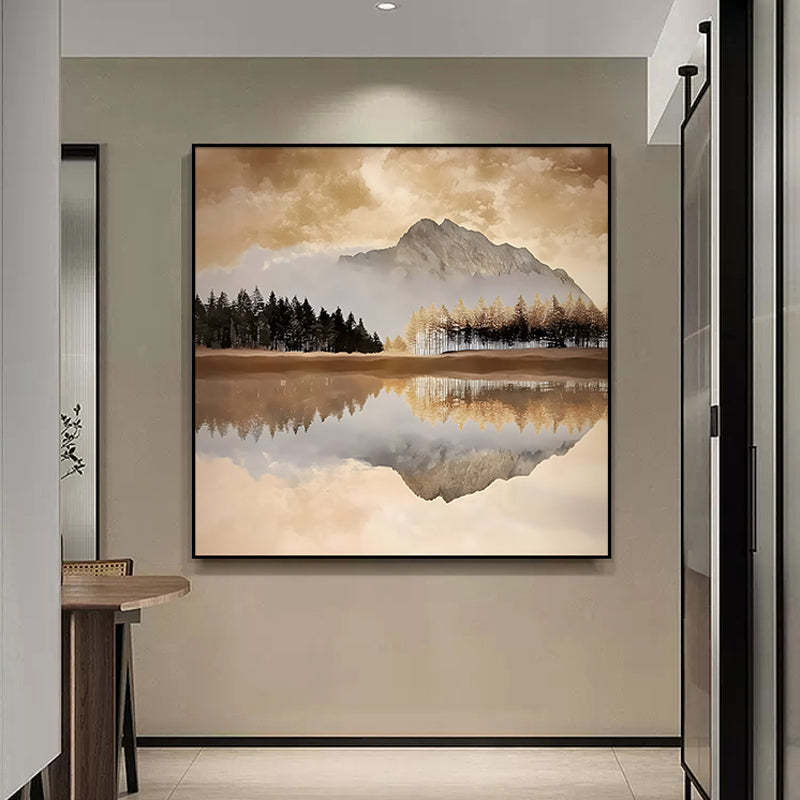 Landscape Mountain Oil Painting #LMOP0130