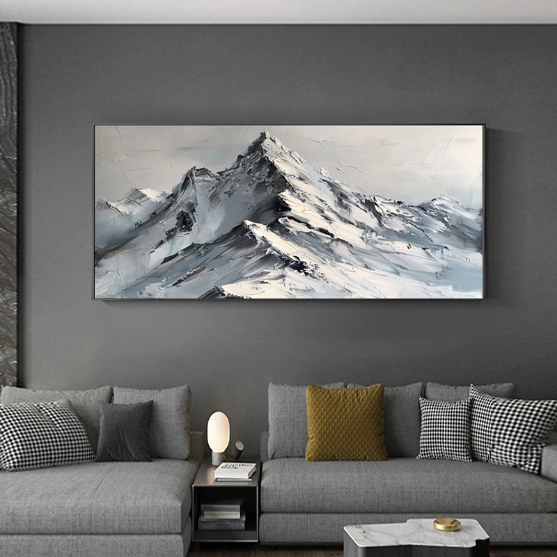 Landscape Mountain Textured Painting #LMTP0134