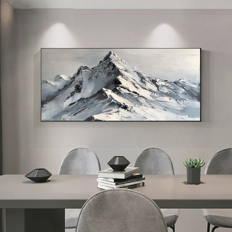 Landscape Mountain Textured Painting #LMTP0134