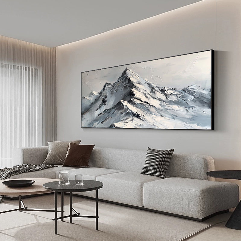 Landscape Mountain Textured Painting #LMTP0134