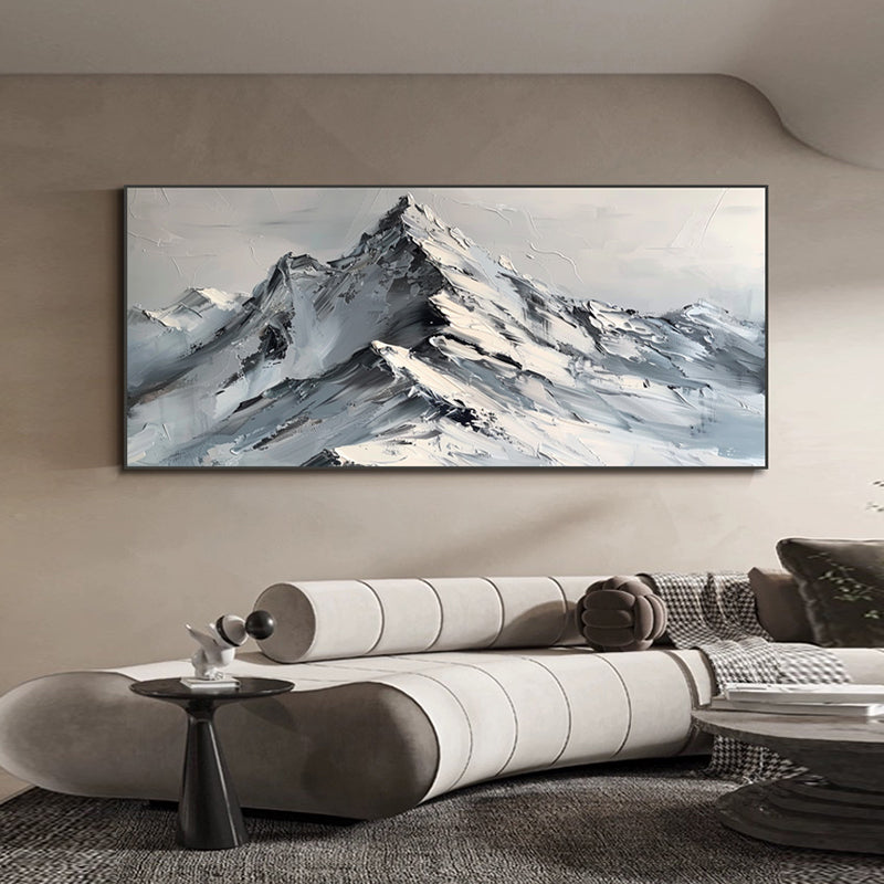 Landscape Mountain Textured Painting #LMTP0134
