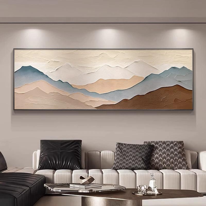 Landscape Mountain Textured Painting #LMTP0137