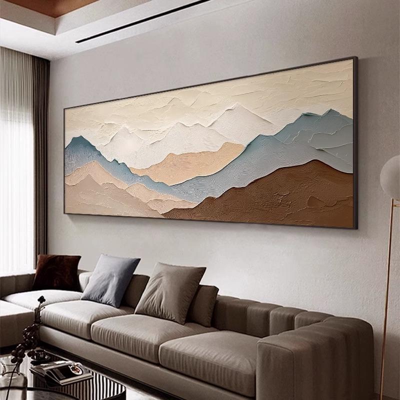 Landscape Mountain Textured Painting #LMTP0137