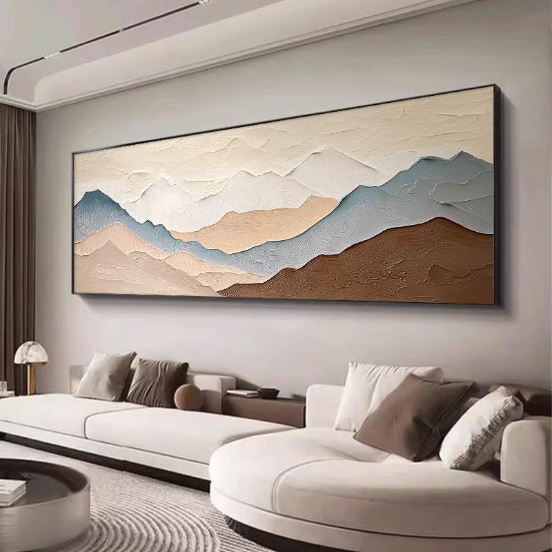 Landscape Mountain Textured Painting #LMTP0137