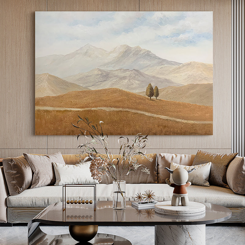 Landscape Mountain Oil Painting #LMTP0001