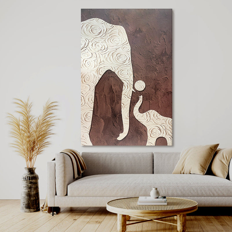 Animal Minimalist Textured Painting #AMTP0004