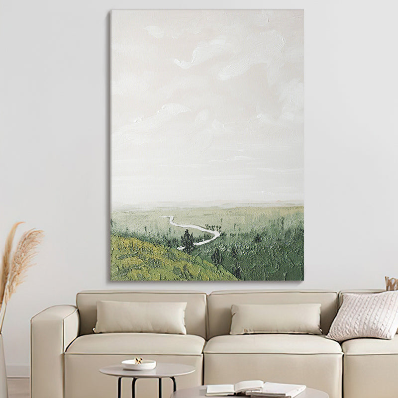 Landscape Minimalist Oil Painting #LMOP0007