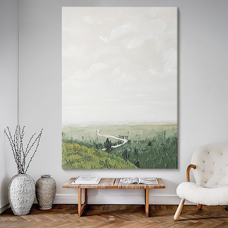 Landscape Minimalist Oil Painting #LMOP0007
