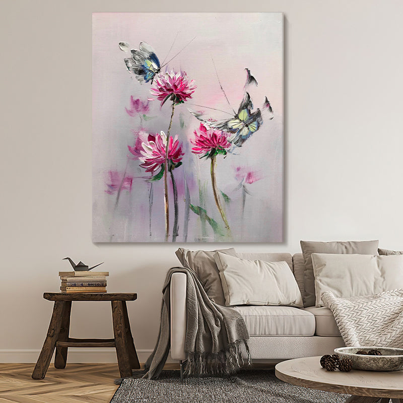 Flower Minimalist Textured Painting #FMTP0008