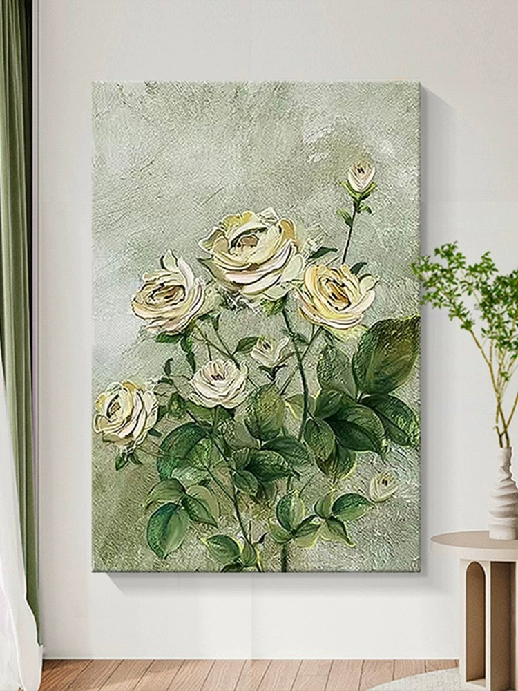 Flower Minimalist Textured Painting #FMTP0012