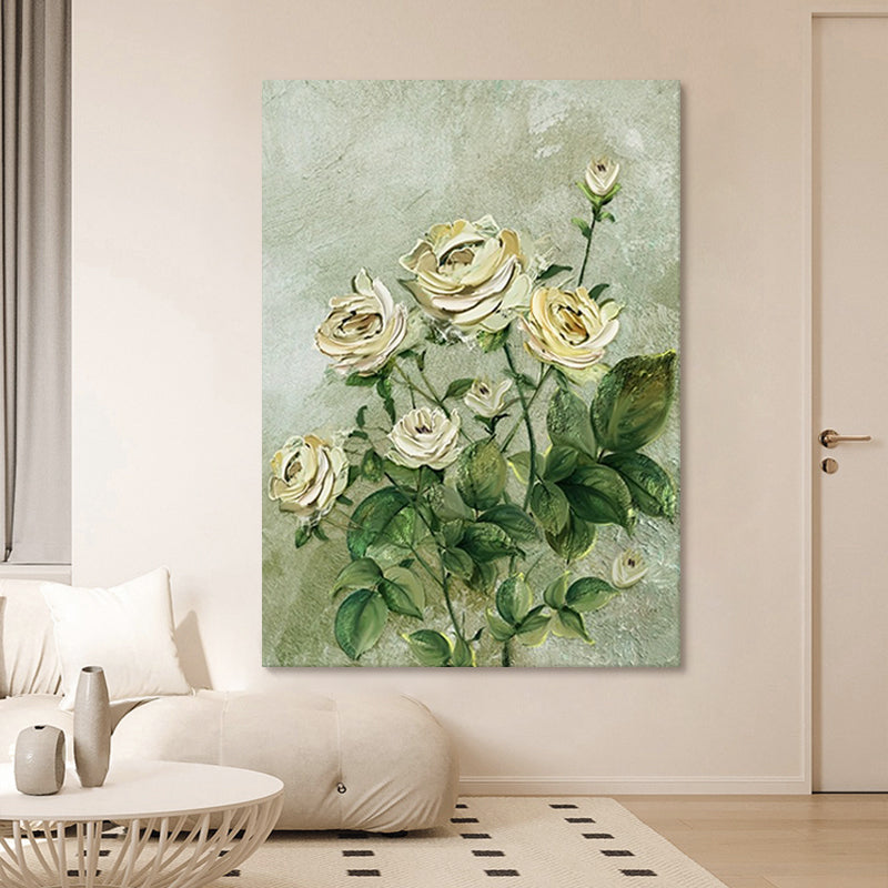 Flower Minimalist Textured Painting #FMTP0012