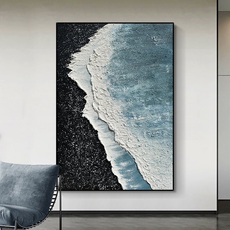 Ocean Wave Textured Painting #OWTP0016