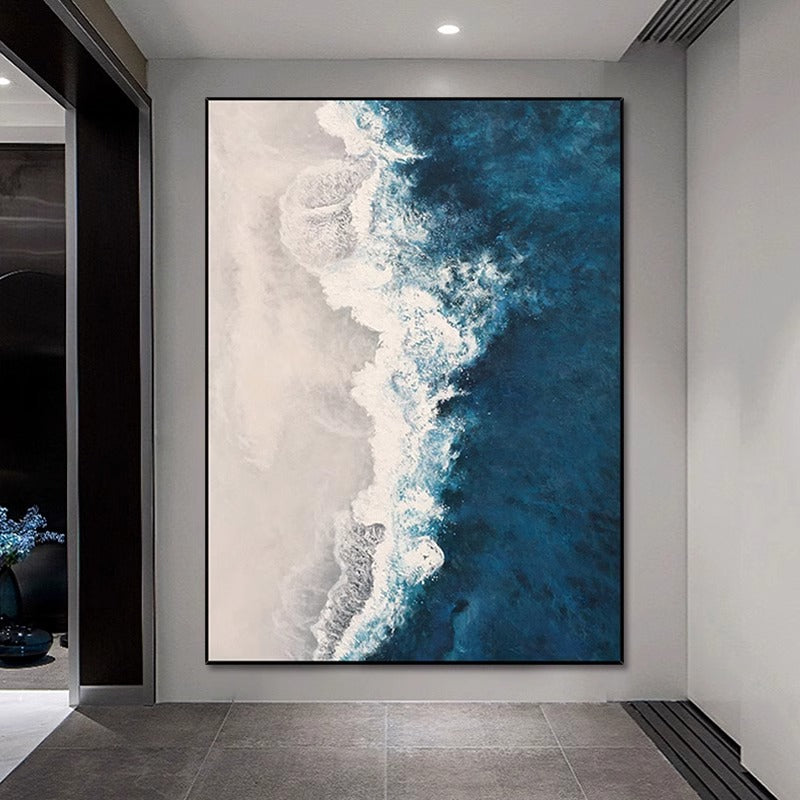 Ocean Wave Textured Painting #OWTP0017