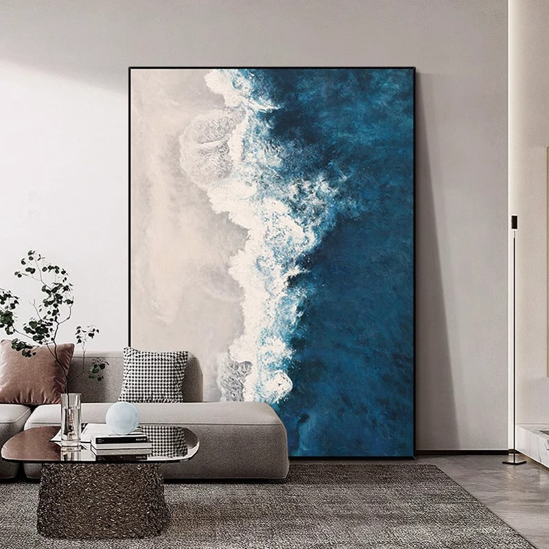 Ocean Wave Textured Painting #OWTP0017