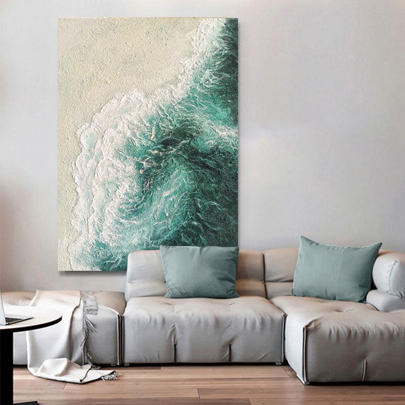 Ocean Wave Textured Painting #OWTP0048