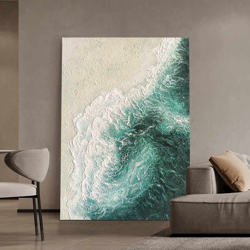 Ocean Wave Textured Painting #OWTP0048